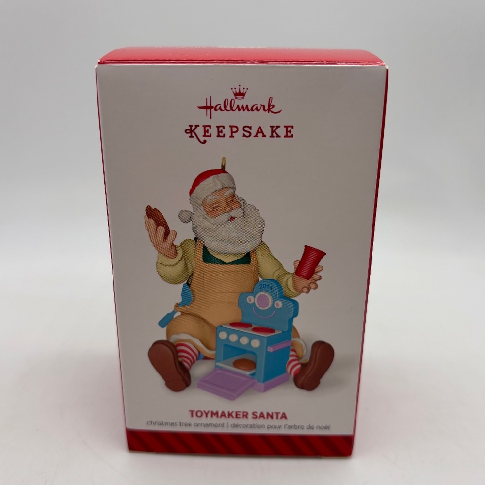 Hallmark Keepsake Toymaker Santa Claus 2014 Christmas Tree Ornament